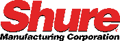Shure Manufacturing Corporation Logo